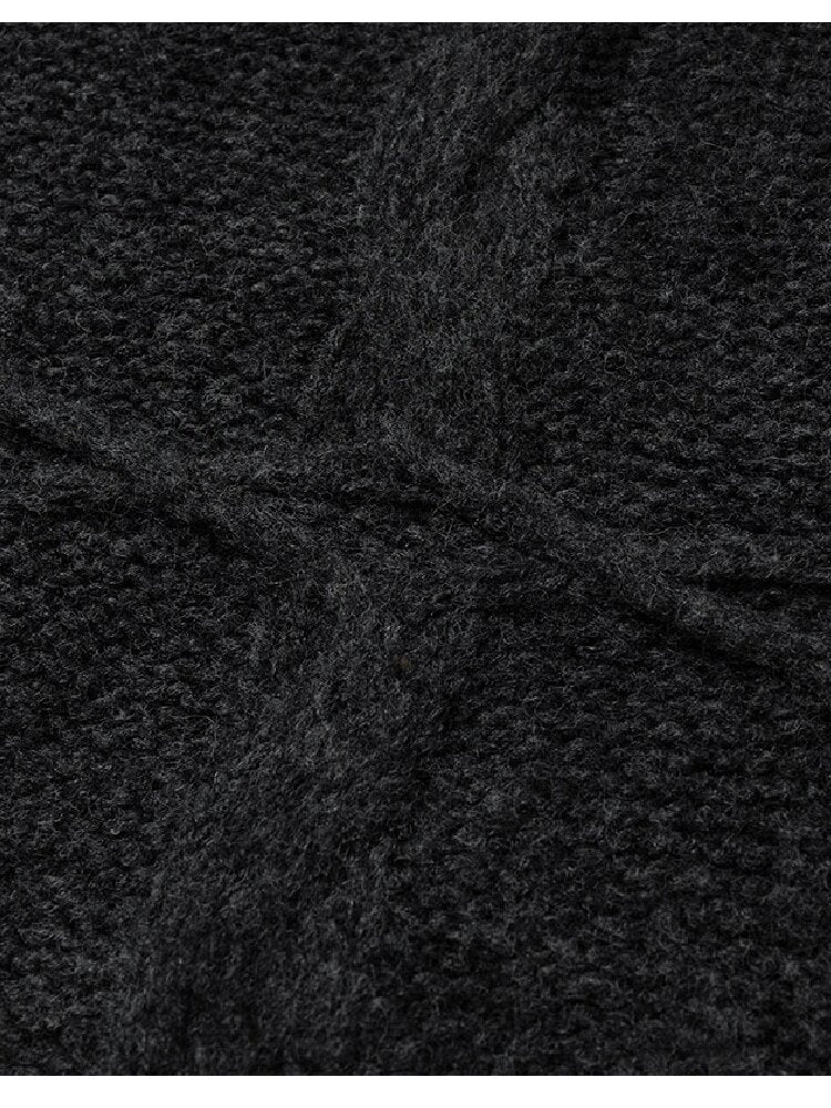 Twisted Knit Wool Cape Jacket【s0000019160】