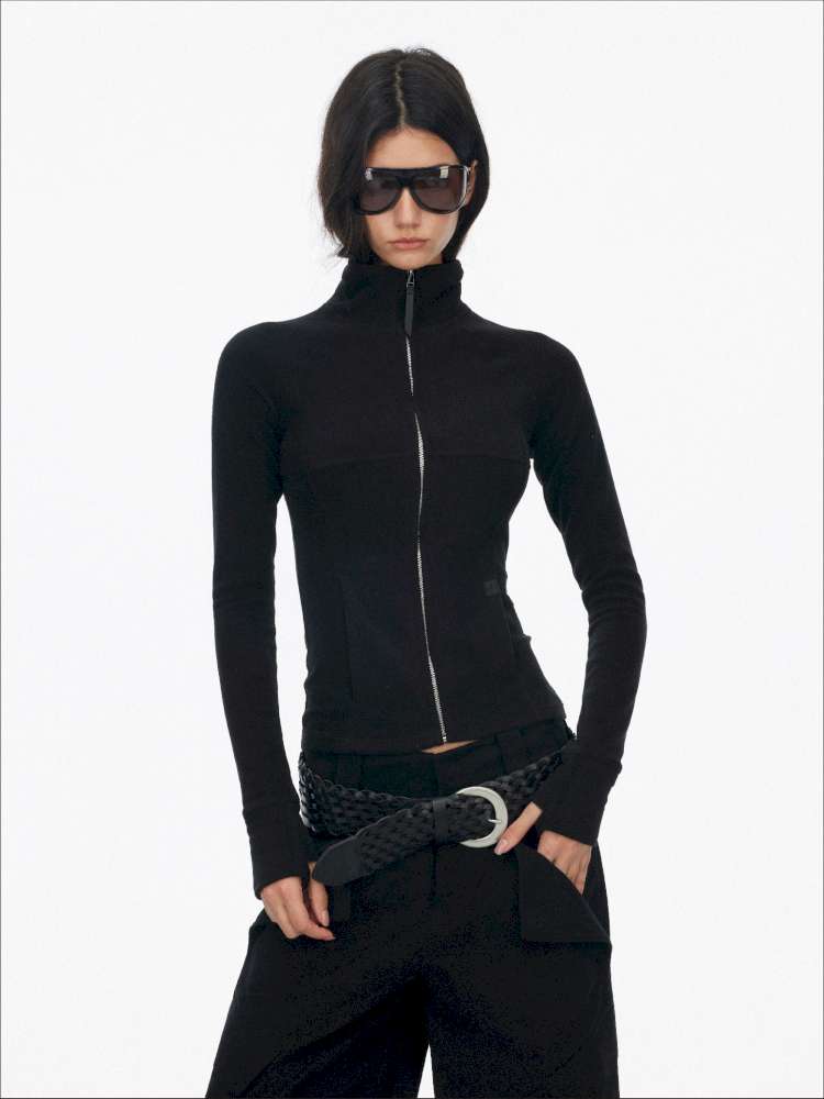 Minimalist Fleece Cycling Slim Jacket【s0000014880】