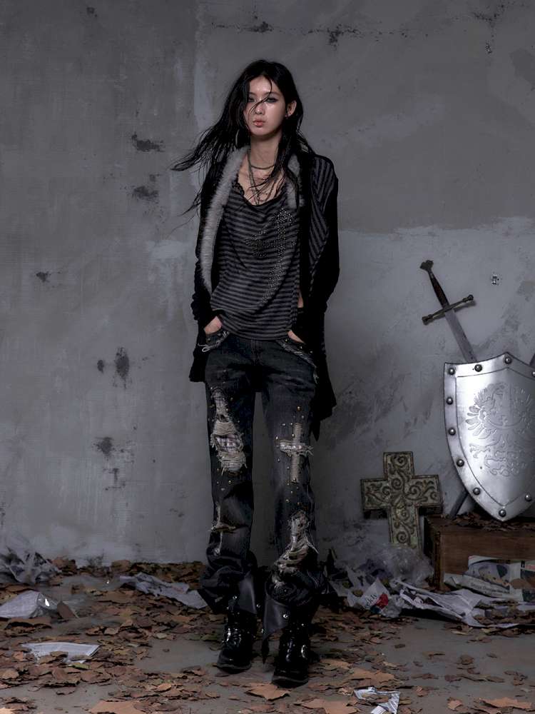 Embroidery Rhinestone Cardigan Jacket【s0000014472】