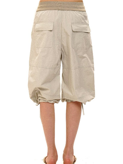 Threaded Waist Drawstring Pants【s0000017438】