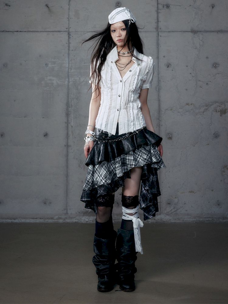 Scrappy Sunscreen Long Sleeve Shirt【s0000013470】