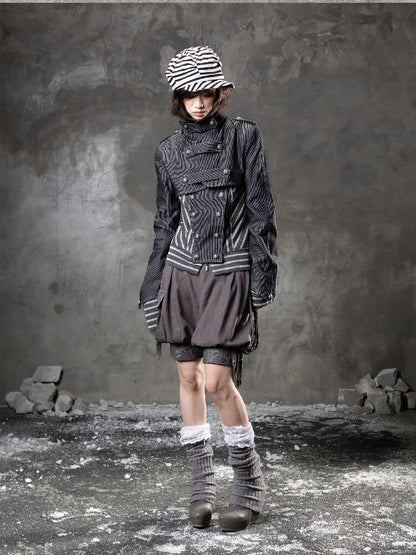 Fake Two Denim Patchwork Jacket【s0000015947】