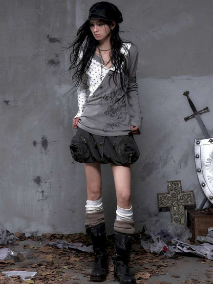 Five-Pointed Star Knit Base Top【s0000014655】