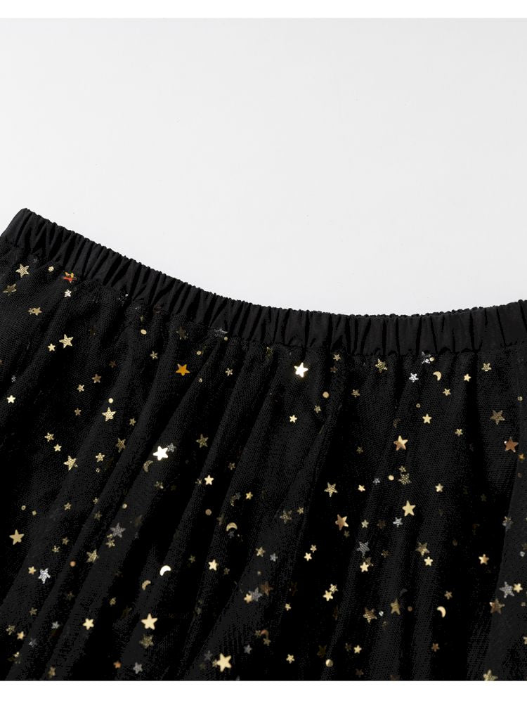 Multi-Layered Mesh Cake Skirt【s0000012789】