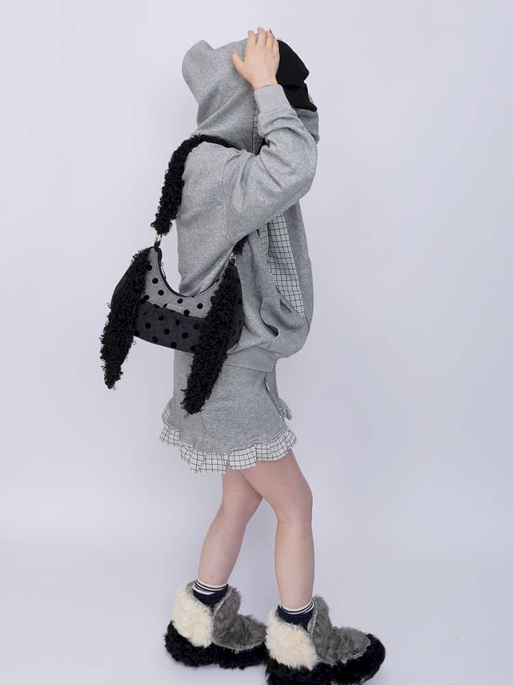 Rabbit Plush Versatile Commuter Crossbody Bag【s0000014618】