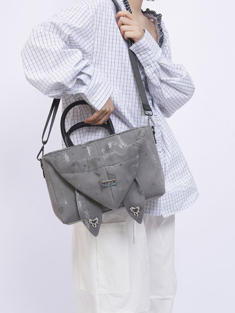 Wild Setting Rabbit Rabbit Tote Bag【s0000013259】