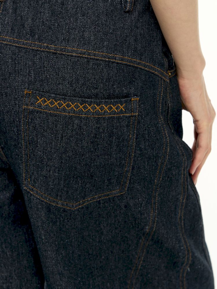 Vintage Original Cow Straight Pants【s0000013742】