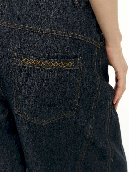 Vintage Original Cow Straight Pants【s0000013742】