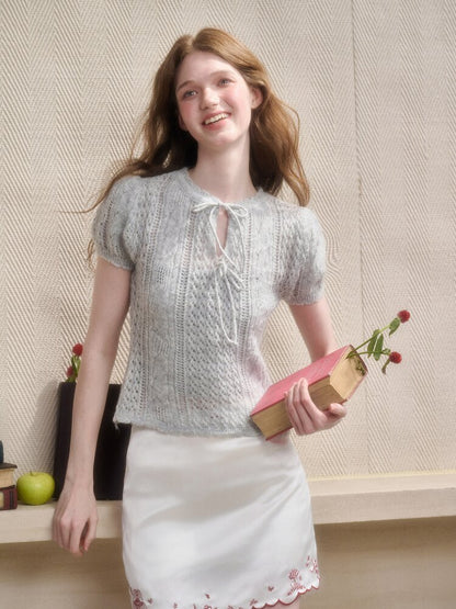 Pigeon Fountain Satin Light Skirt【s0000015627】