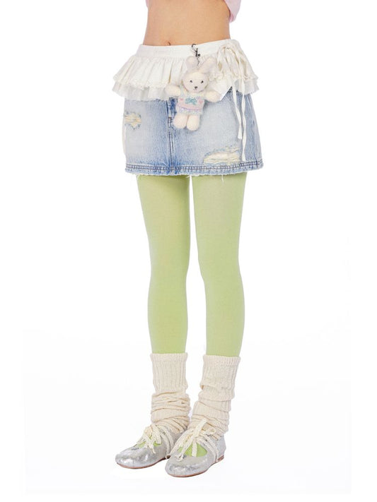 Peplum Cover Skirt【s0000008597】