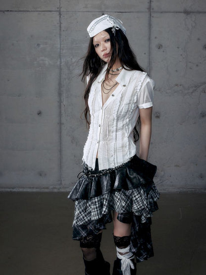 Scrappy Sunscreen Long Sleeve Shirt【s0000013470】