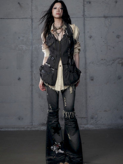 Micro Slim Washed Jeans【s0000013474】