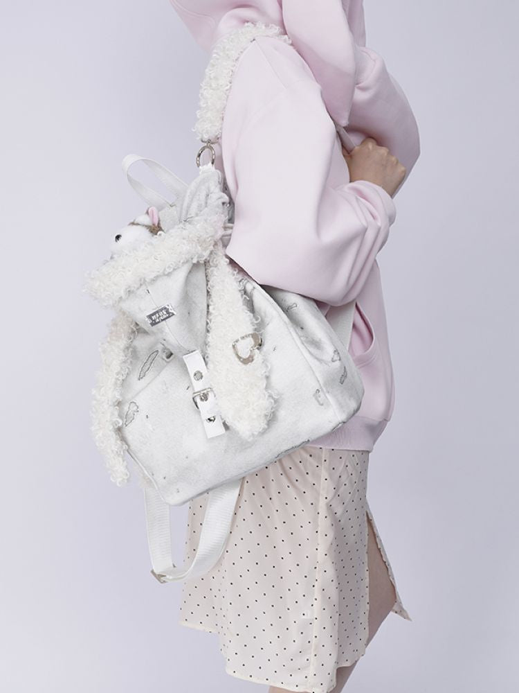 Setting rabbit ears shoulder bag 【s0000013725】