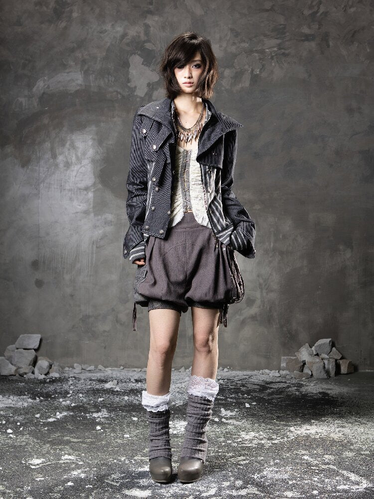 Fake Two Denim Patchwork Jacket【s0000015947】