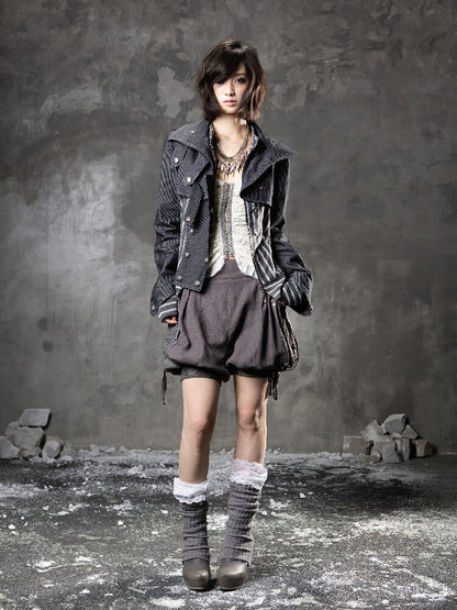 Fake Two Denim Patchwork Jacket【s0000015947】
