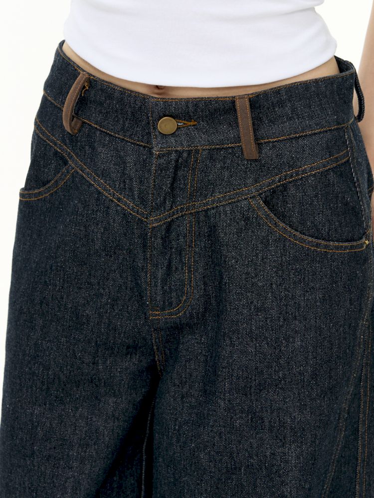 Vintage Original Cow Straight Pants【s0000013742】