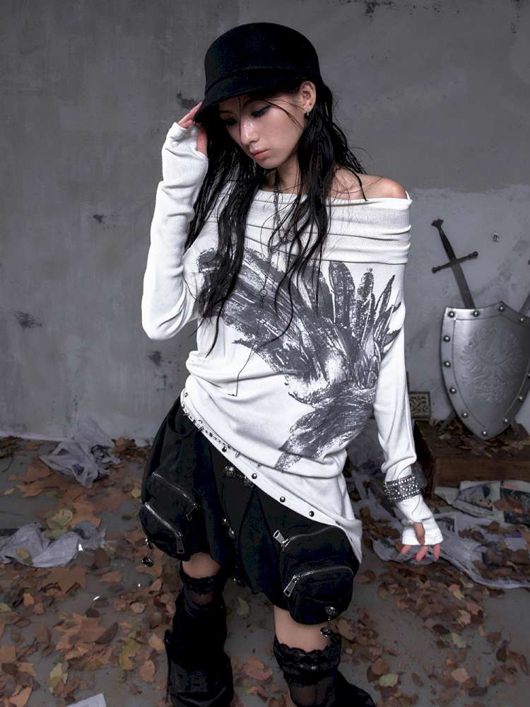 Long-Sleeve Knit Base Layer Top【s0000014466】