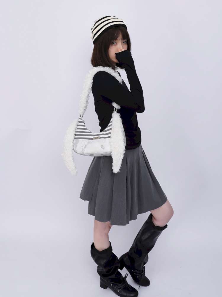 Rabbit Plush Versatile Commuter Crossbody Bag【s0000014618】