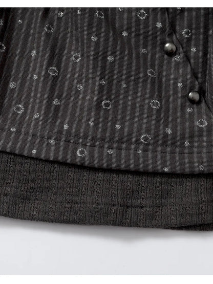 Off-Shoulder Long Sleeve Blouse【s0000014121】