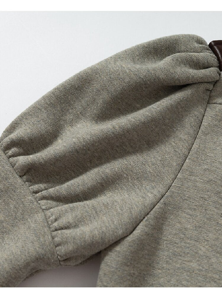 Hooded Fleece Napoleon Jacket【s0000019155】