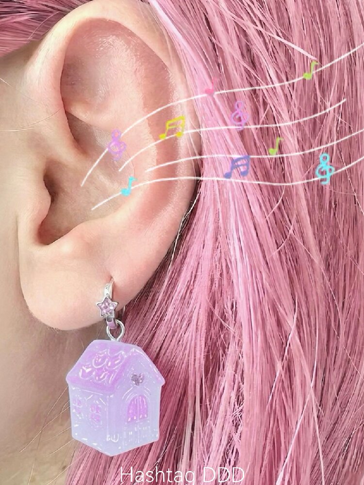 Quirky Unicorn Little House Jewelry【s0000017481】
