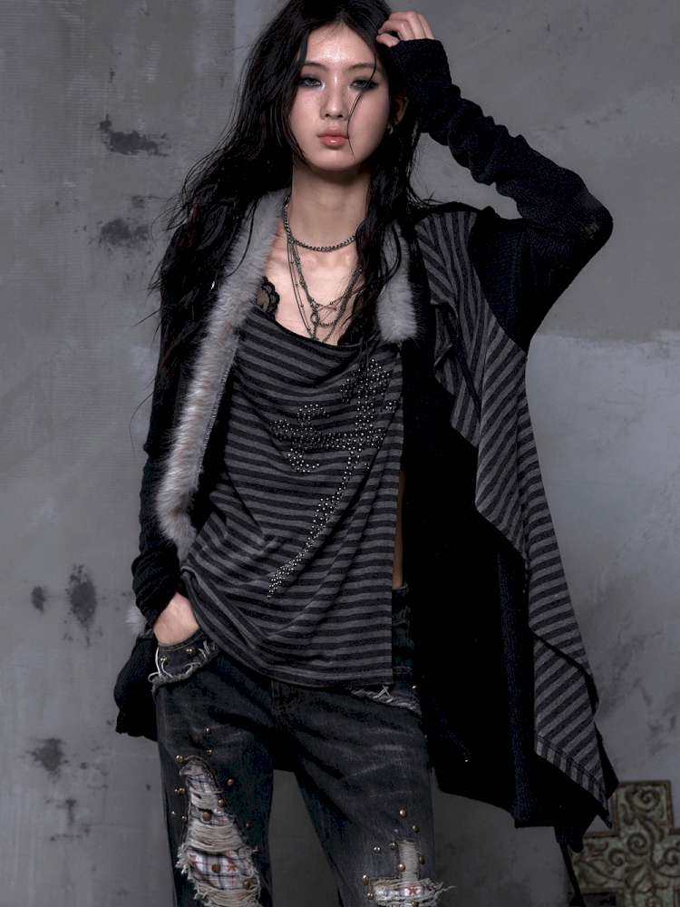 Embroidery Rhinestone Cardigan Jacket【s0000014472】