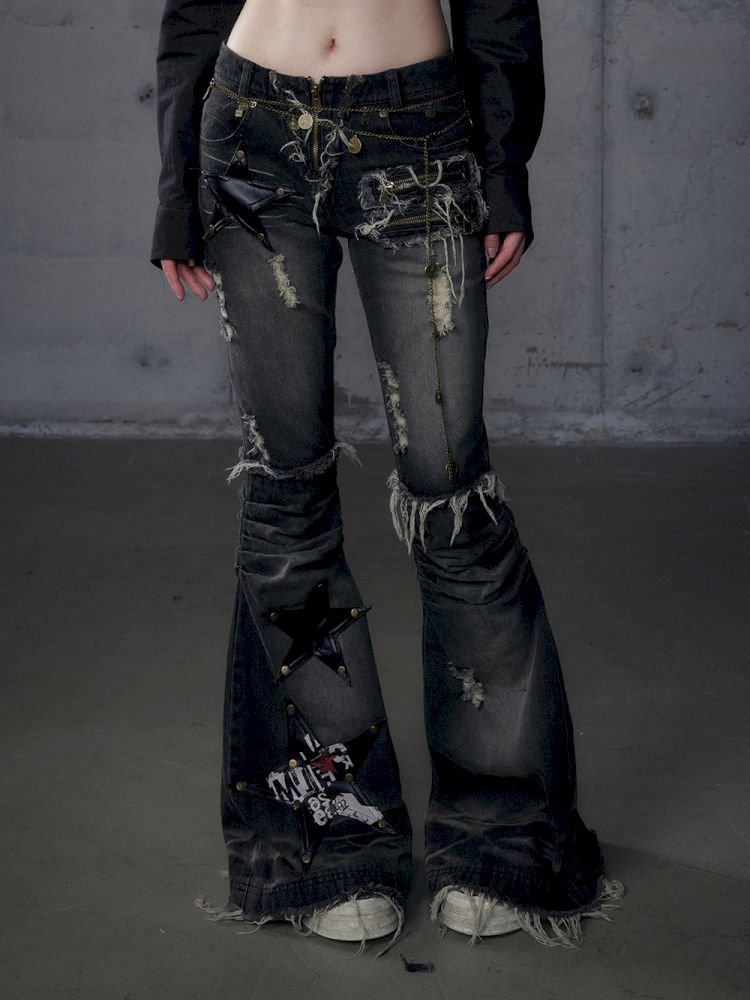 Micro Slim Washed Jeans【s0000013474】