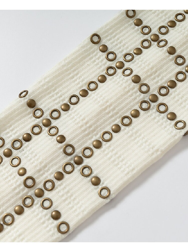 Lace Rhinestone Knit Leg Covers【s0000019164】