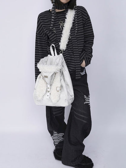 Setting rabbit ears shoulder bag 【s0000013725】