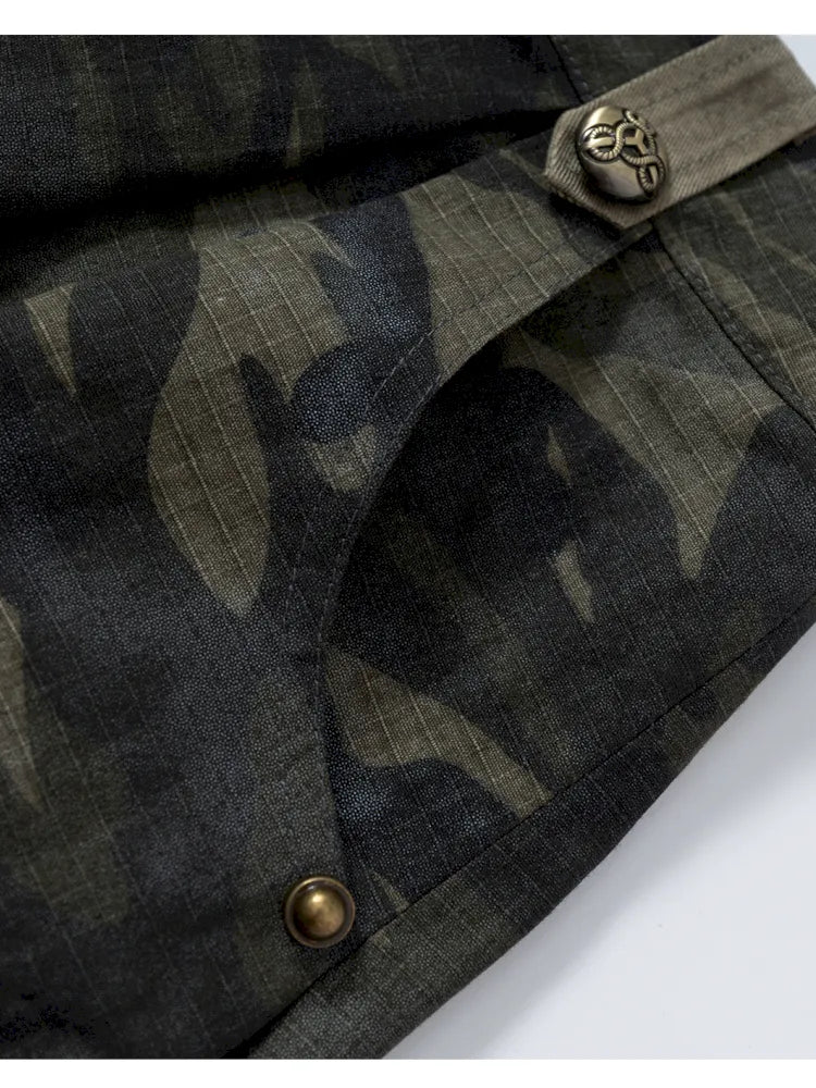 Embroidered Camo Pants【s0000014116】