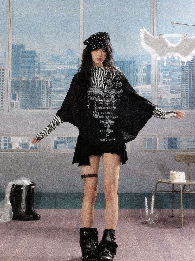 Pleated Irregular A-Line Skirt【s0000016271】