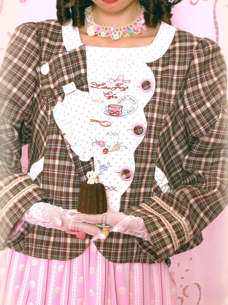 Patchwork Embroidered Tea Break Blazer【s0000014160】