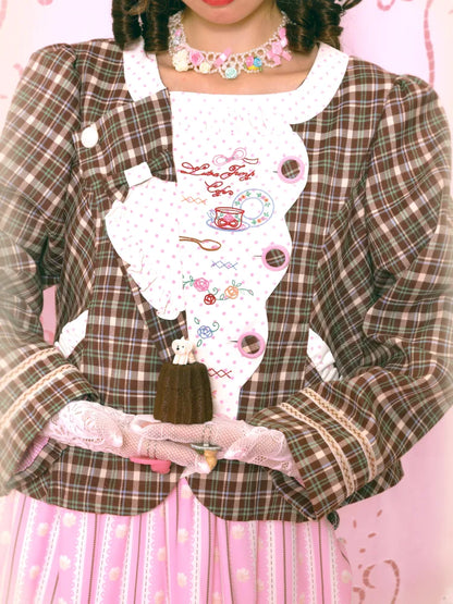 Patchwork Embroidered Tea Break Blazer【s0000014160】