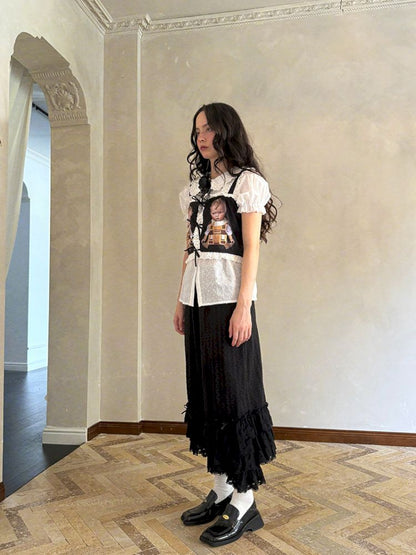 Short-sleeved cotton shirt【s0000012762】