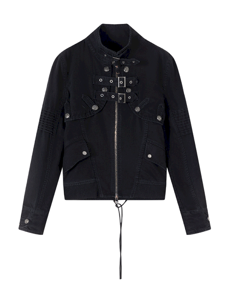 Washed Reconstructed Short Jacket【s0000015452】