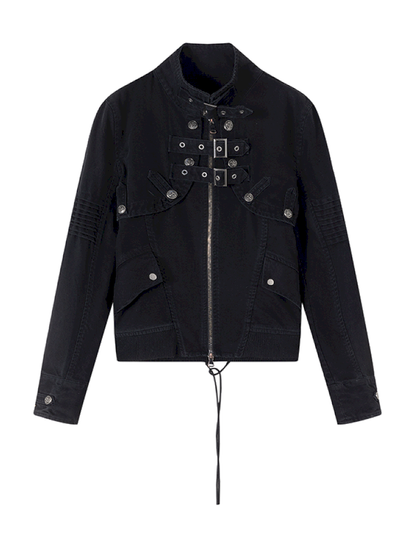 Washed Reconstructed Short Jacket【s0000015452】