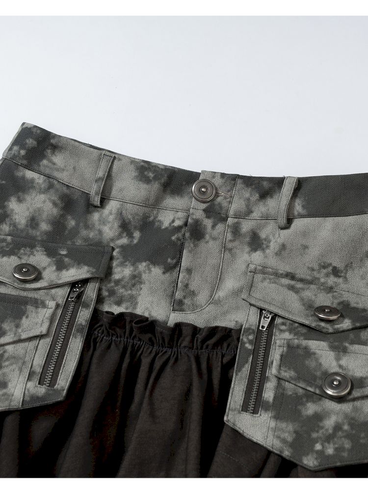 Fake Two Piece Heavy Layered Cake Skirt【s0000013476】