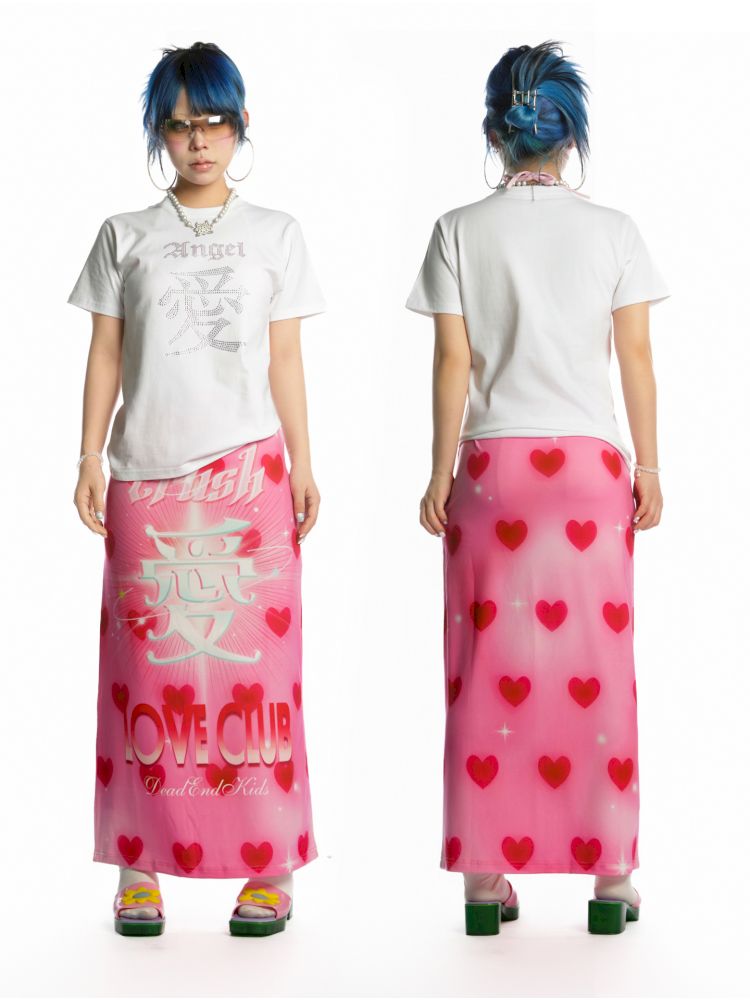 Y2K Stretch Casual Halter Long Skirt【s0000013521】