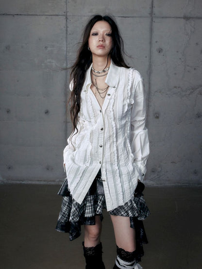 Scrappy Sunscreen Long Sleeve Shirt【s0000013470】