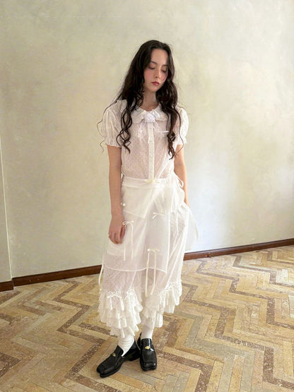 Short-sleeved cotton shirt【s0000012762】