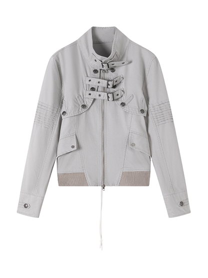 Washed Reconstructed Short Jacket【s0000015452】