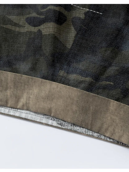 Embroidered Camo Pants【s0000014116】