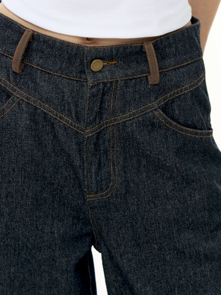 Vintage Original Cow Straight Pants【s0000013742】