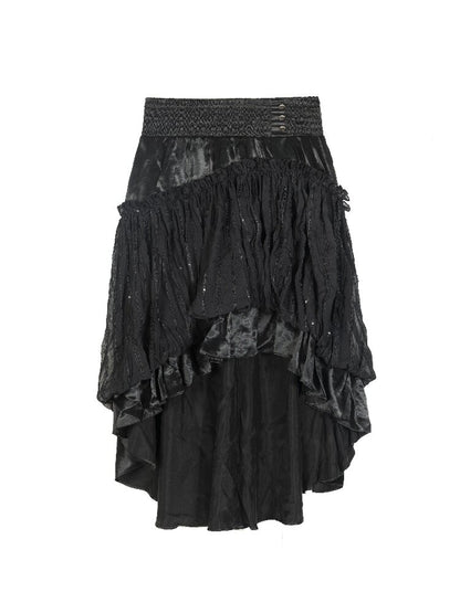Irregular High Waisted Bandeau Skirt【s0000016929】