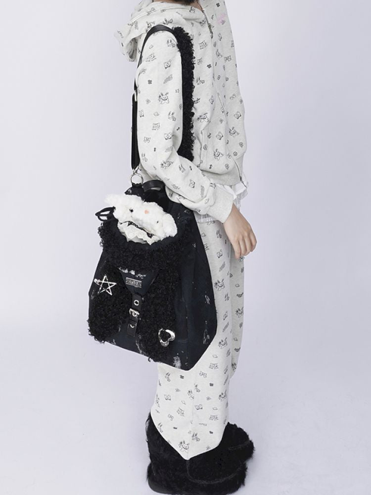 Setting rabbit ears shoulder bag 【s0000013725】