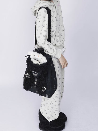 Setting rabbit ears shoulder bag 【s0000013725】