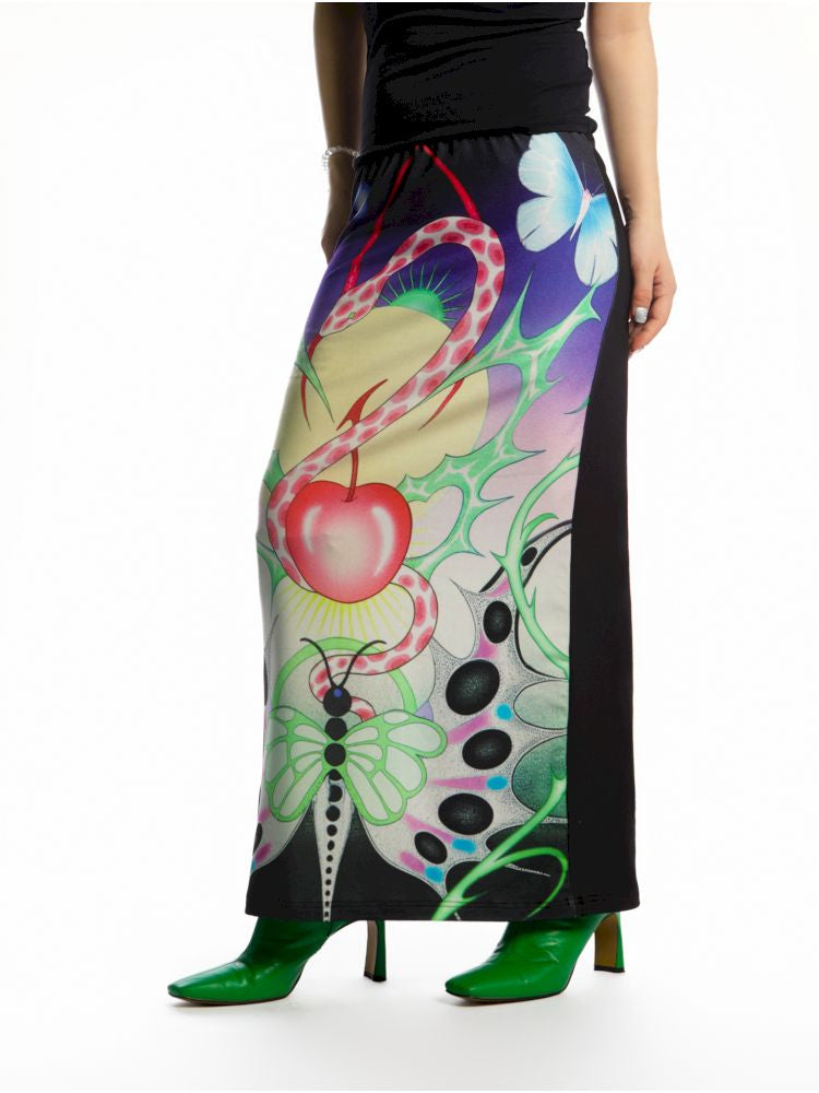 Y2K Stretch Casual Halter Long Skirt【s0000013521】