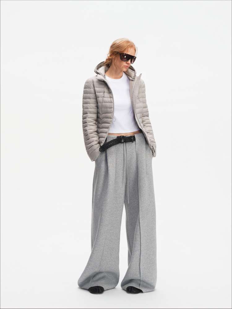 Pork Rib Hooded 90 Down Slim Jacket【s0000014879】