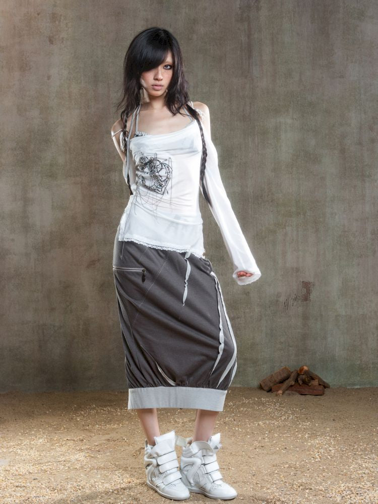 Strapless sunscreen outwear【s0000012655】