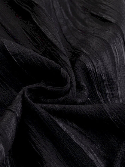 Gothic Pleated Ruffled Slim Shirt【s0000015450】